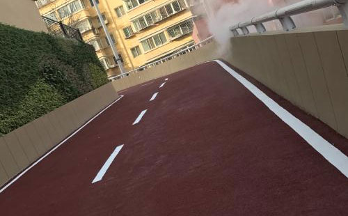 民丰彩色路面